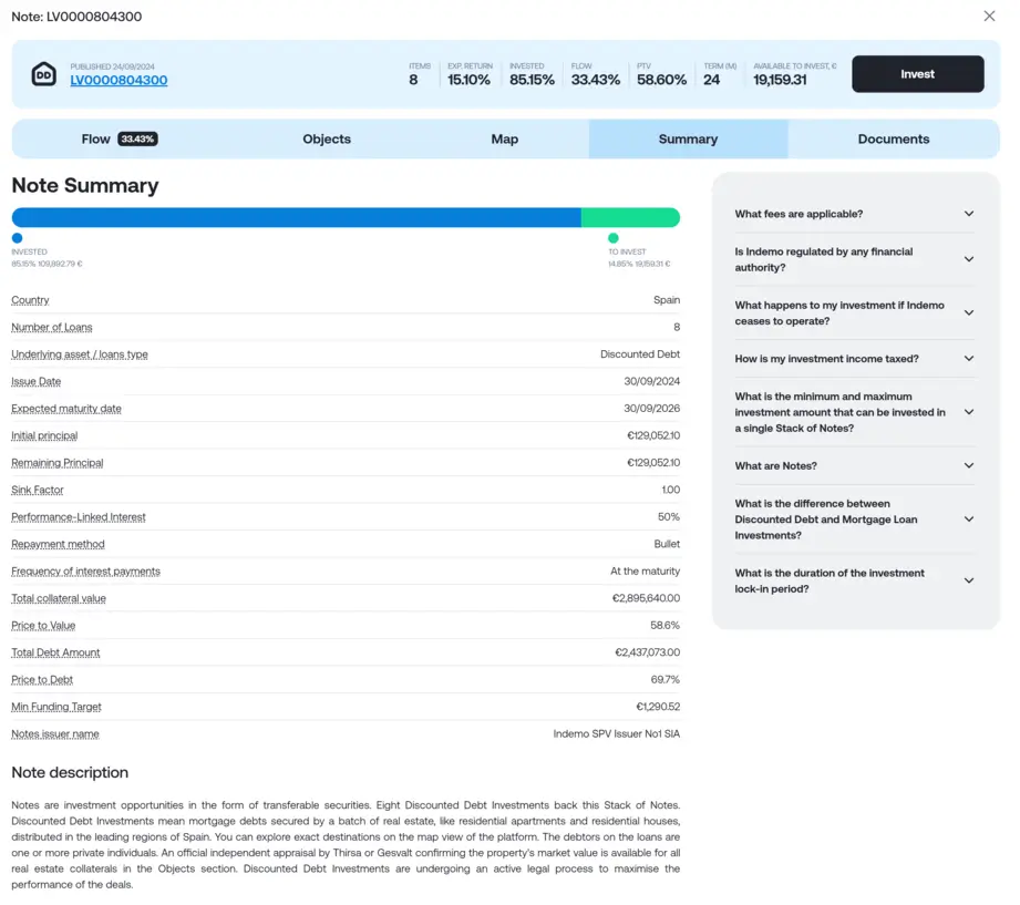 indemo summary