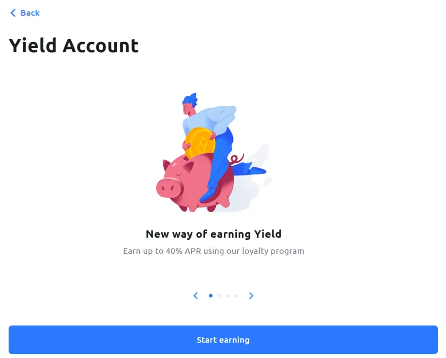 youhodler yield account