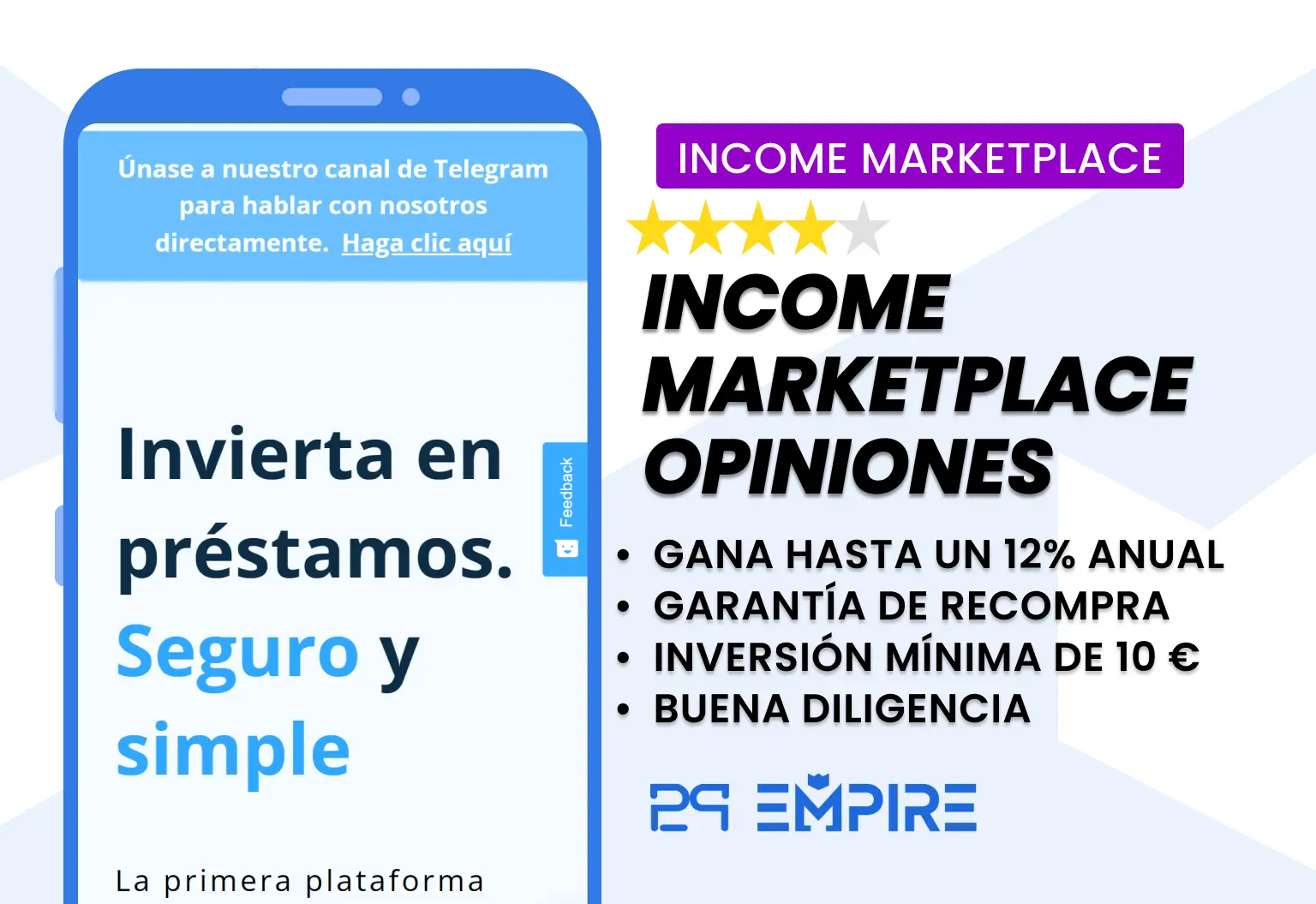 Income Marketplace Opiniones