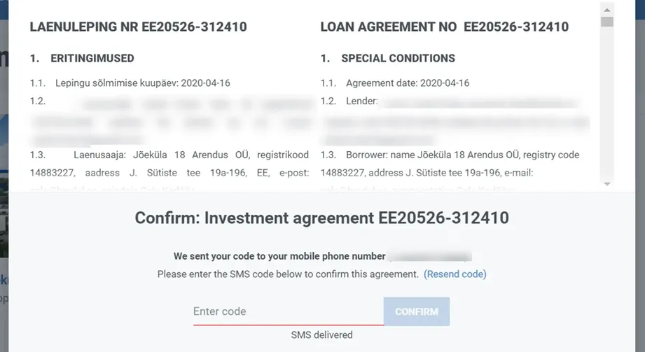 crowdestate agreement