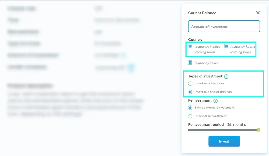 nibble auto invest settings