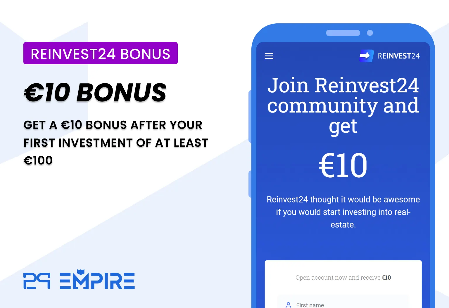 reinvest24 bonus