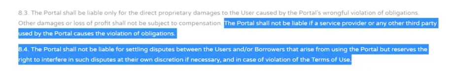 wisefund terms